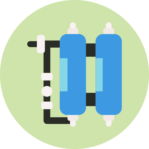 Ikon av vannfiltrering